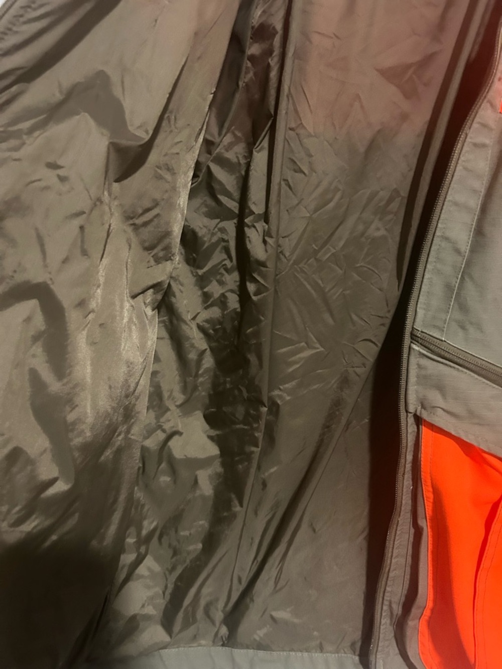 Hunting Jacket Gamehide Hunting Sportsman Orange Brown Long Sleeve Size Large - Picture 4 of 6